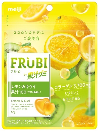 FRUBI by果汁グミ レモン＆キウイ 成分イメージ