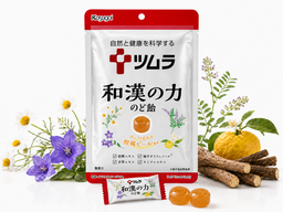 「ツムラ和漢の力のど飴 桔梗・甘草」新発売
