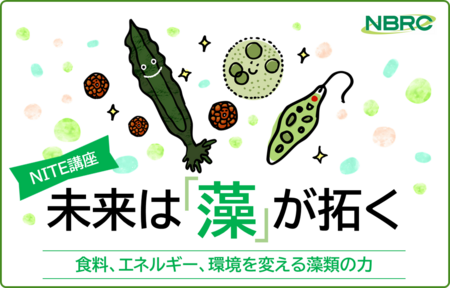 未来は『藻』が拓く！無料セミナー開催　－食料、エネルギー、環境を変える藻類の力－