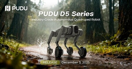 Robot bốn chân PUDU D5 Series – Robot tự hành công nghiệp đa địa hình