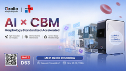 Ozelle to Spotlight Scalable AI-Assisted Hematology with O-Cyte 1 at MEDICA 2026
