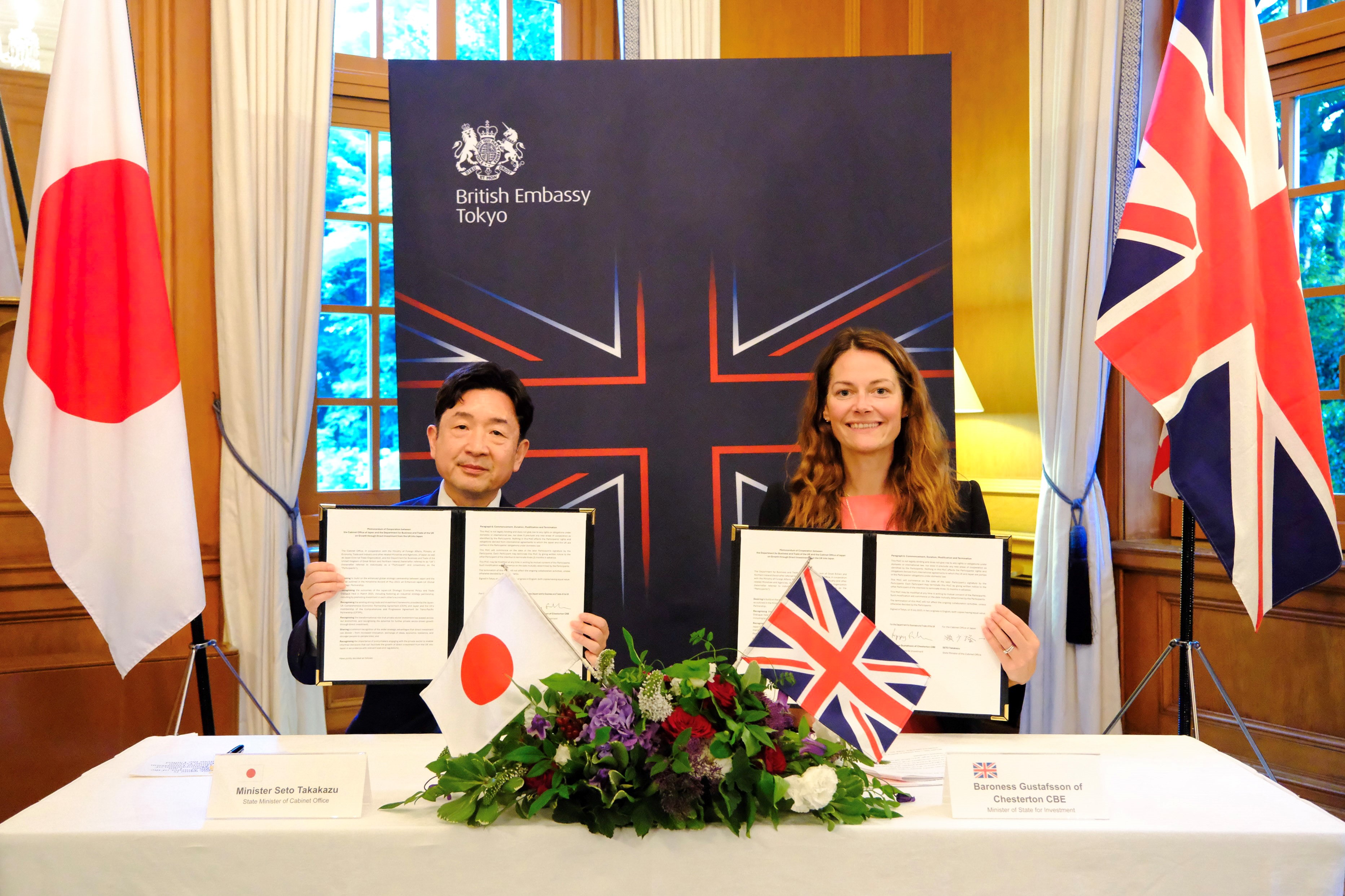 UK and Japan Sign Investment Partnership to Drive Economic