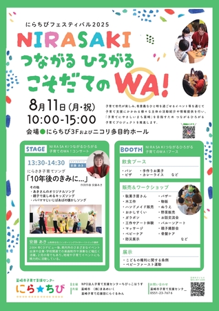 『NIRASAKI つながる ひろがる こそだてのWA！』にらちびフェスティバル2025