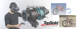 CADデータを"見る"から"体験する"へ　「TopSolid'Virtual」を発売